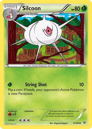 Silcoon 4/108 - XY  Roaring Skies - Poke-Collect