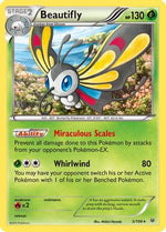 Beautifly 5/108 - XY  Roaring Skies Reverse Holofoil - Poke-Collect