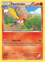 Fletchinder 14/108 - XY  Roaring Skies Reverse Holofoil - Poke-Collect
