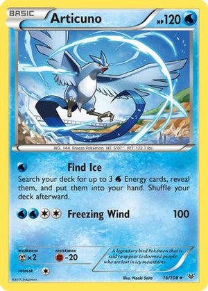 Articuno (16) 16/108 - XY  Roaring Skies Reverse Holofoil - Poke-Collect