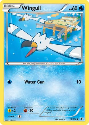 Wingull 18/108 - Roaring Skies - Poke-Collect