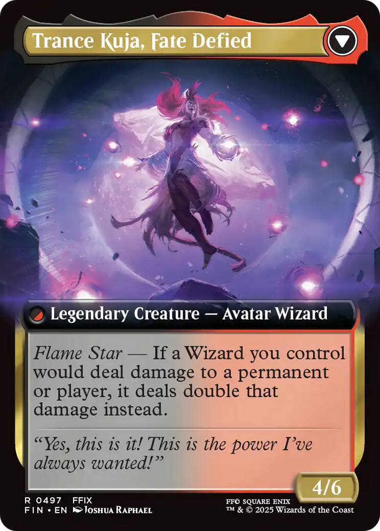 Kuja, Genome Sorcerer // Trance Kuja, Fate Defied (FIN-497) - FINAL FANTASY: (Extended Art) - Poke-Collect
