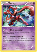Deoxys 33/108 - XY  Roaring Skies Reverse Holofoil - Poke-Collect