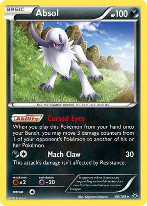 Absol 40/108 - Roaring Skies Holofoil