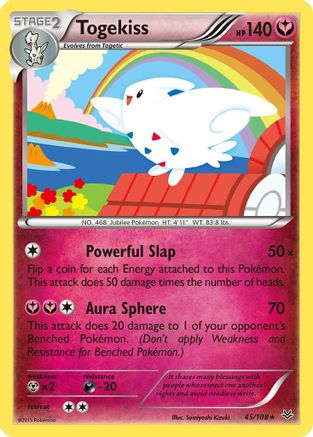 Togekiss 45/108 - Roaring Skies - Poke-Collect
