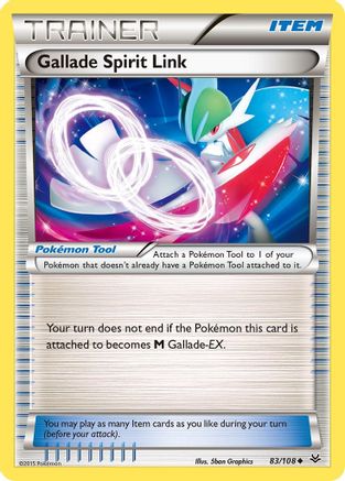 Gallade Spirit Link 83/108 - XY  Roaring Skies - Poke-Collect