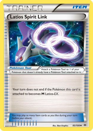 Latios Spirit Link 85/108 - XY  Roaring Skies - Poke-Collect