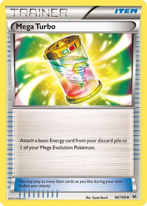 Mega Turbo 86/108 - XY  Roaring Skies - Poke-Collect