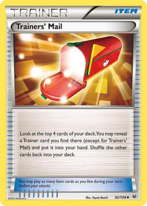 Trainers' Mail 92/108 - Roaring Skies - Poke-Collect