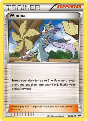 Winona 96/108 - Roaring Skies Reverse Holofoil - Poke-Collect