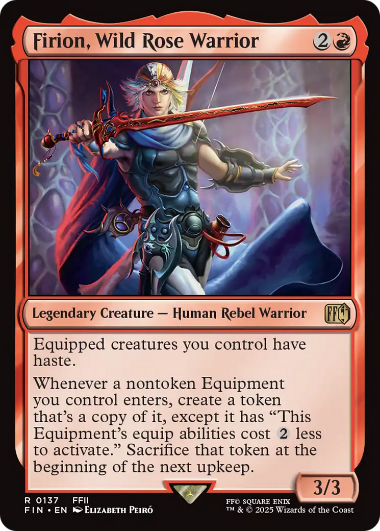 Firion, Wild Rose Warrior (FIN-137) - FINAL FANTASY Foil - Poke-Collect