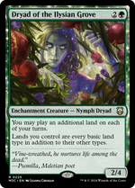 Dryad of the Ilysian Grove (M3C-225) - Modern Horizons 3 Commander: (enchantment) - Poke-Collect