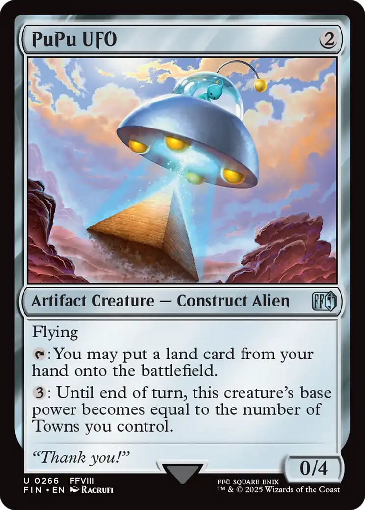 PuPu UFO (FIN-266) - FINAL FANTASY - Poke-Collect