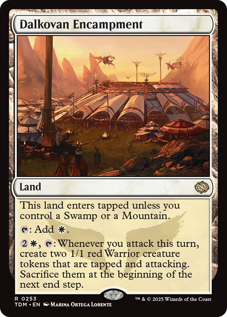 Dalkovan Encampment (TDM-253) - Tarkir: Dragonstorm Foil - Poke-Collect