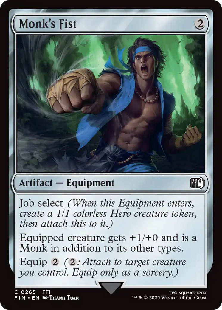 Monk's Fist (FIN-265) - FINAL FANTASY - Poke-Collect