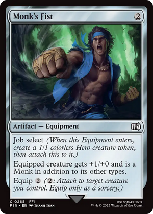 Monk's Fist (FIN-265) - FINAL FANTASY - Poke-Collect