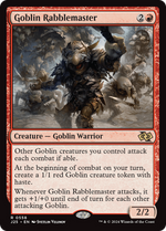 Goblin Rabblemaster (J25-558) - Foundations Jumpstart - Poke-Collect