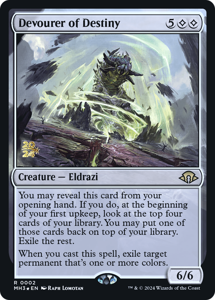 Devourer of Destiny (PRE-002) - Modern Horizons 3 Promos Foil - Poke-Collect