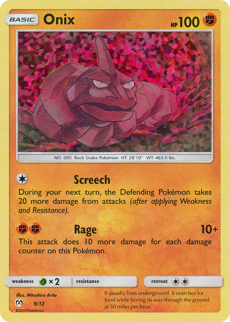 Onix - 9/12 9/12 - McDonalds Promos 2019 Holofoil - Poke-Collect