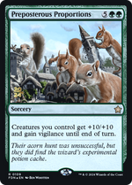 Preposterous Proportions (PRE-109) - Foundations Promos Foil - Poke-Collect