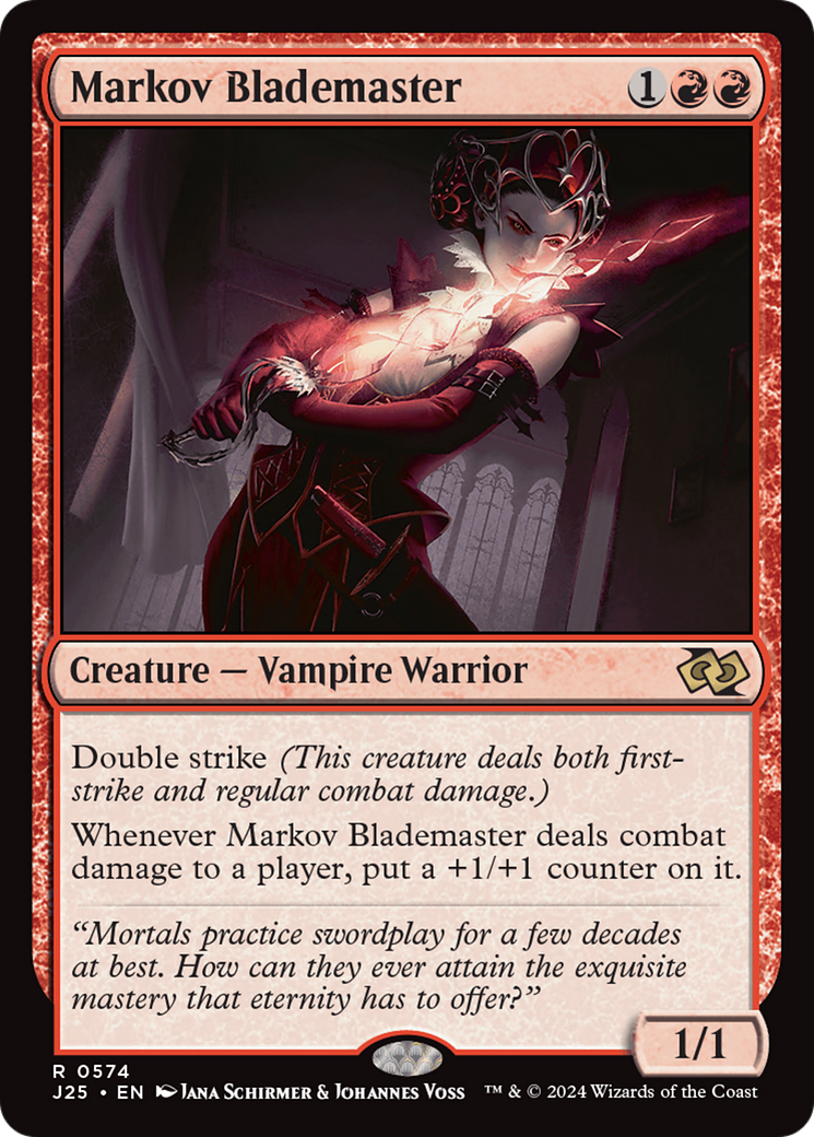 Markov Blademaster (J25-574) - Foundations Jumpstart - Poke-Collect
