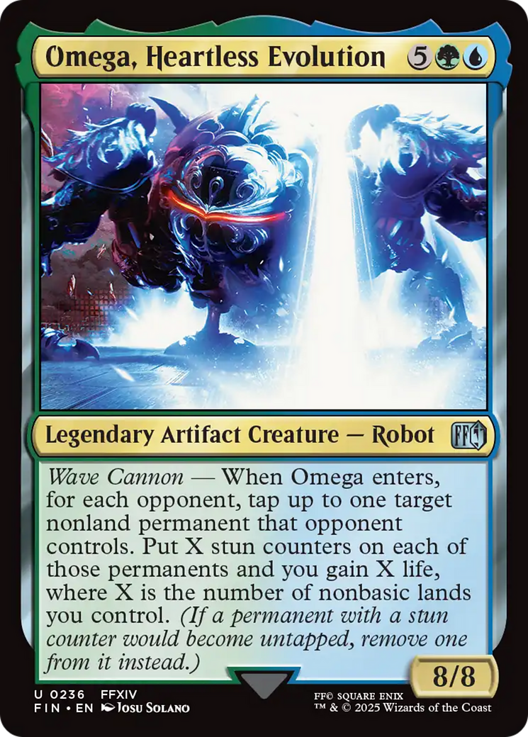 Omega, Heartless Evolution (FIN-236) - FINAL FANTASY Foil - Poke-Collect