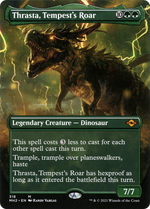 Thrasta, Tempest's Roar (MH2-318) - Modern Horizons 2 (Borderless) - Poke-Collect