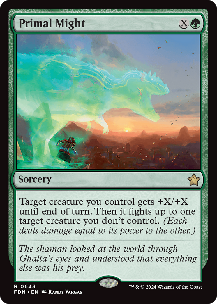 Primal Might (FDN-643) - Foundations - Poke-Collect