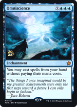 Omniscience (PRE-161) - Foundations Promos: (enchantment) Foil - Poke-Collect
