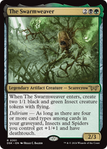 The Swarmweaver (DSK-301) - Duskmourn: House of Horror Foil - Poke-Collect