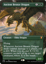 Ancient Bronze Dragon (CLB-369) - Commander Legends: Battle for Baldur's Gate (Borderless) Foil - Poke-Collect