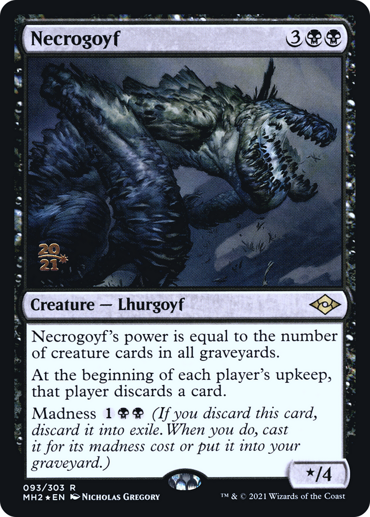 Necrogoyf (PRE-093) - Modern Horizons 2 Promos Foil - Poke-Collect