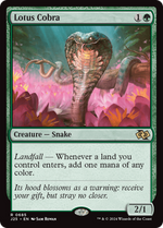 Lotus Cobra (J25-685) - Foundations Jumpstart - Poke-Collect