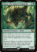 Slinza, the Spiked Stampede (J25-055) - Foundations Jumpstart - Poke-Collect