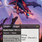 Scavenger Regent // Exude Toxin // Scavenger Regent (TDM-379) - Tarkir: Dragonstorm (Borderless) Foil - Poke-Collect