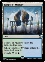 Temple of Mystery (OTC-332) - Outlaws of Thunder Junction Commander - Poke-Collect