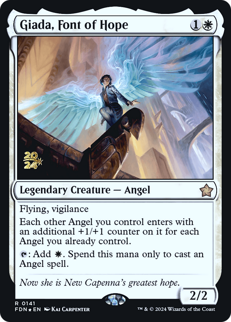 Giada, Font of Hope (PRE-141) - Foundations Promos Foil - Poke-Collect