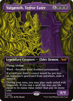 Valgavoth, Terror Eater (DSK-352) - Duskmourn: House of Horror (Borderless) - Poke-Collect