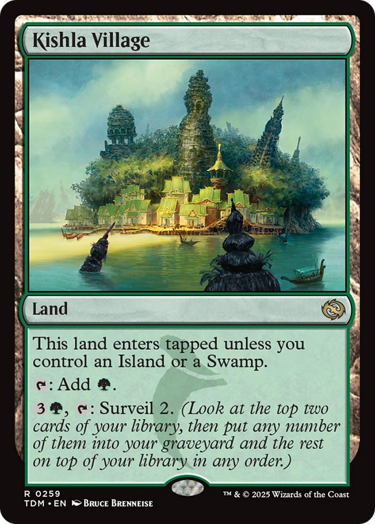 Kishla Village (TDM-259) - Tarkir: Dragonstorm Foil - Poke-Collect