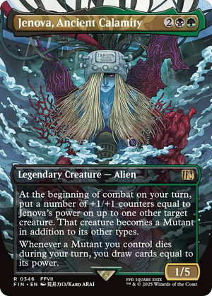 Jenova, Ancient Calamity (FIN-346) - FINAL FANTASY (Borderless) - Poke-Collect