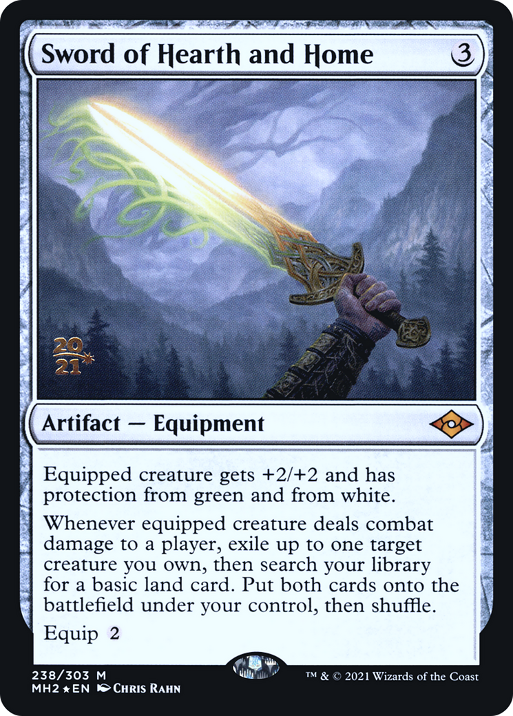 Sword of Hearth and Home (PRE-238S) - Modern Horizons 2 Promos Foil - Poke-Collect