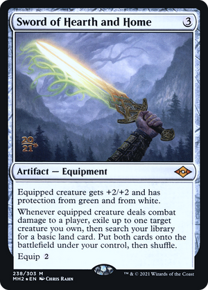 Sword of Hearth and Home (PRE-238S) - Modern Horizons 2 Promos Foil - Poke-Collect