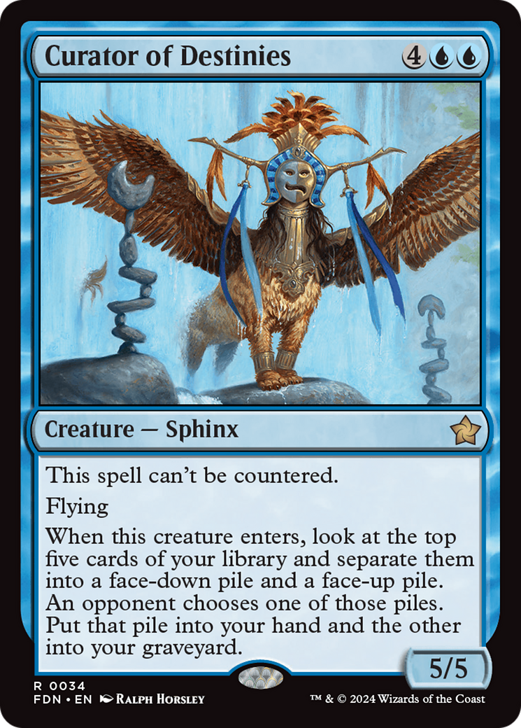 Curator of Destinies (FDN-034) - Foundations - Poke-Collect