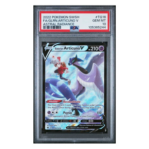 Galarian Articuno V FA Astral Radiance #TG16 PSA 10 - Poke-Collect
