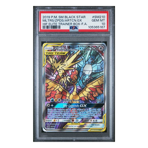Moltres & Zapdos & Articuno Black Star #SM210 PSA 10 - Poke-Collect