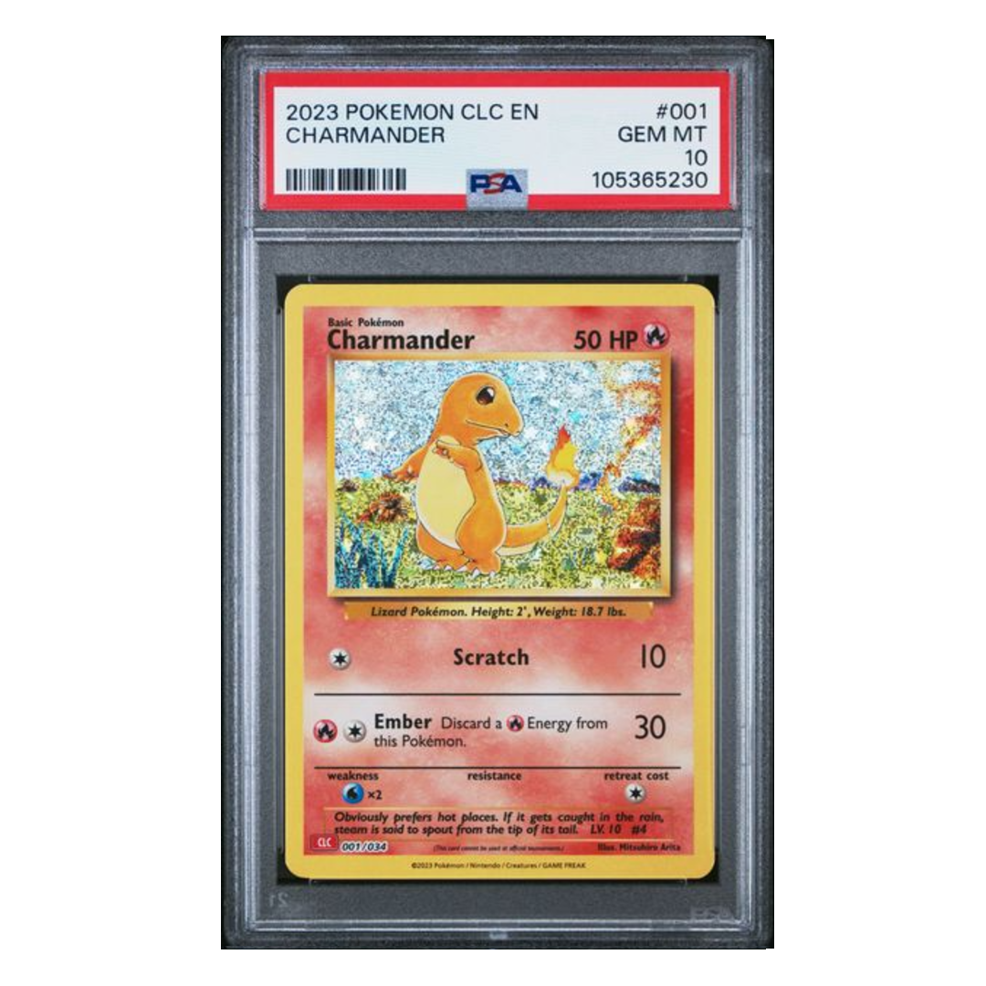Charmander Classic #001 PSA 10 - Poke-Collect