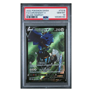 Corviknight V FA Silver Tempest #TG18 PSA 10 - Poke-Collect