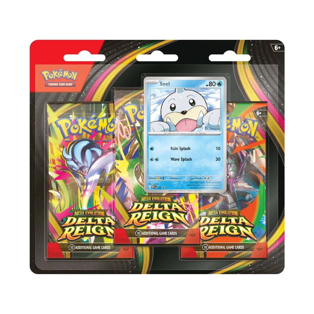 Mega Evolution: Delta Reign 3-Pack Blister