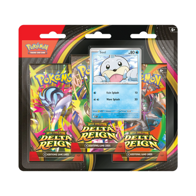 Mega Evolution: Delta Reign 3-Pack Blister