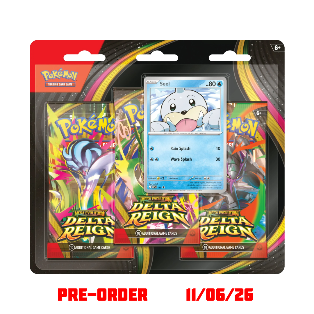 Mega Evolution: Delta Reign 3-Pack Blister